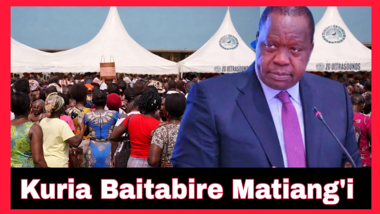 Abakuria baitabire Matiang'i abe e-president ya kenya engima;omogoko omonene bamobwatisirie Fred
