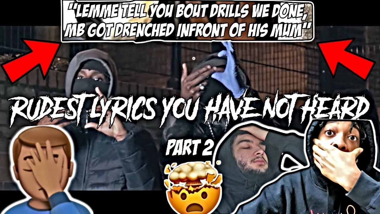 IN FRONT OF HIS MOM? 🥴🤕 | RUDEST DISSES IN UK DRILL *YOU HAVEN'T HEARD* PART 2 (REACTION)