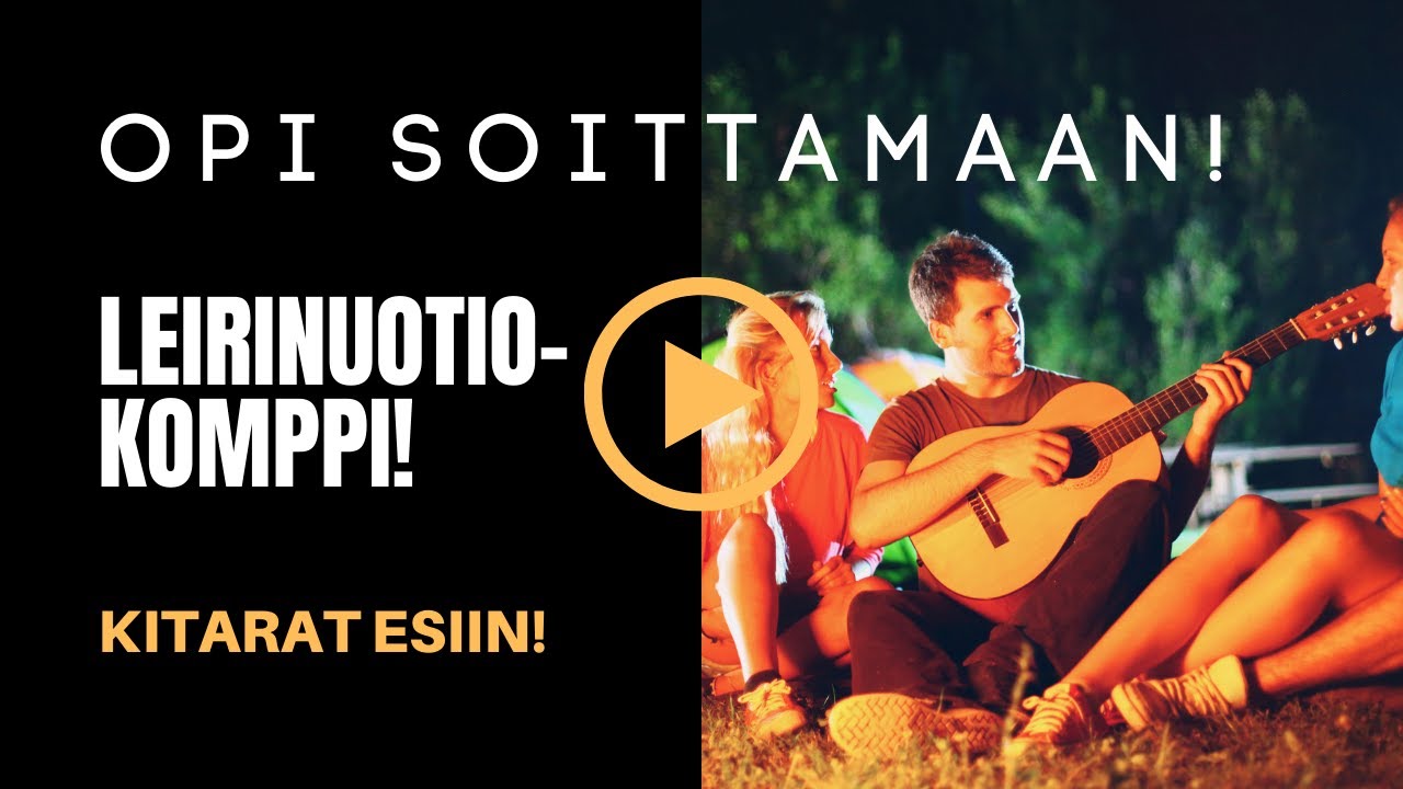 Opi soittamaan LEIRINUOTIOKOMPPI KITARALLA (tämä jokaisen kitaristin pitää osata)!