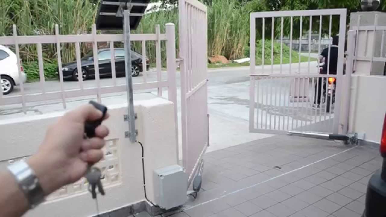 Solar Auto Gate Demo