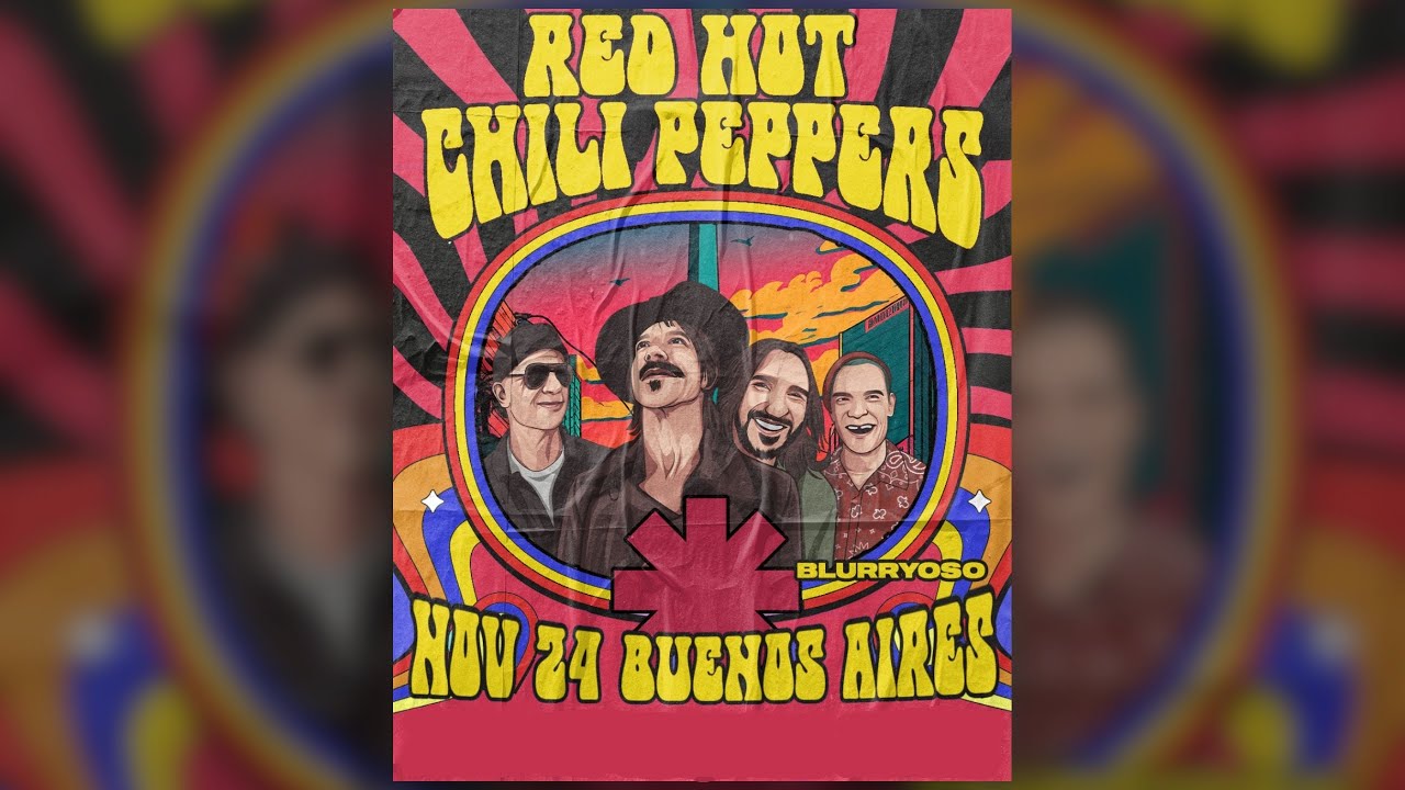 INTRO JAM/CAN'T STOP/ZEPHYR SONG - Red Hot Chili Peppers | Guitar Backing Track | Argentina (2023)