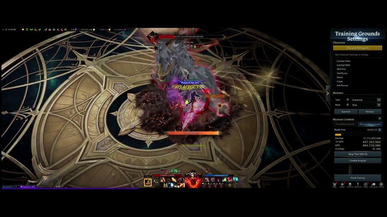 Predator Slayer Ark Grid 333 (Hurricane Sword) 502m DPS