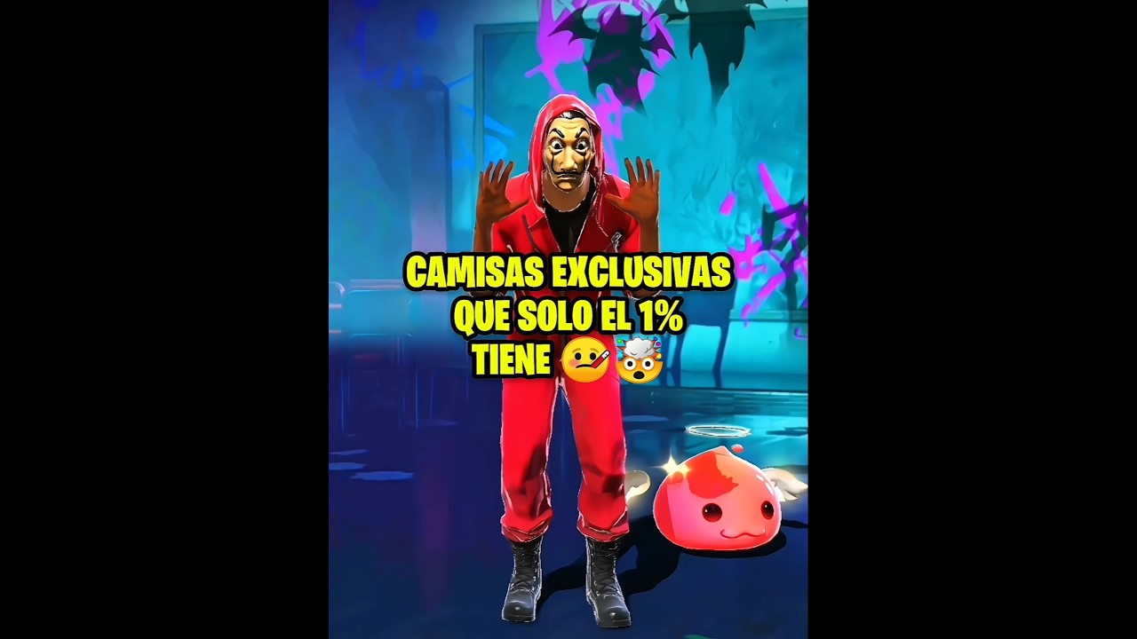 CAMISAS EXCLUSIVAS QUE SOLO EL 1%💀🔥TIENE #freefire