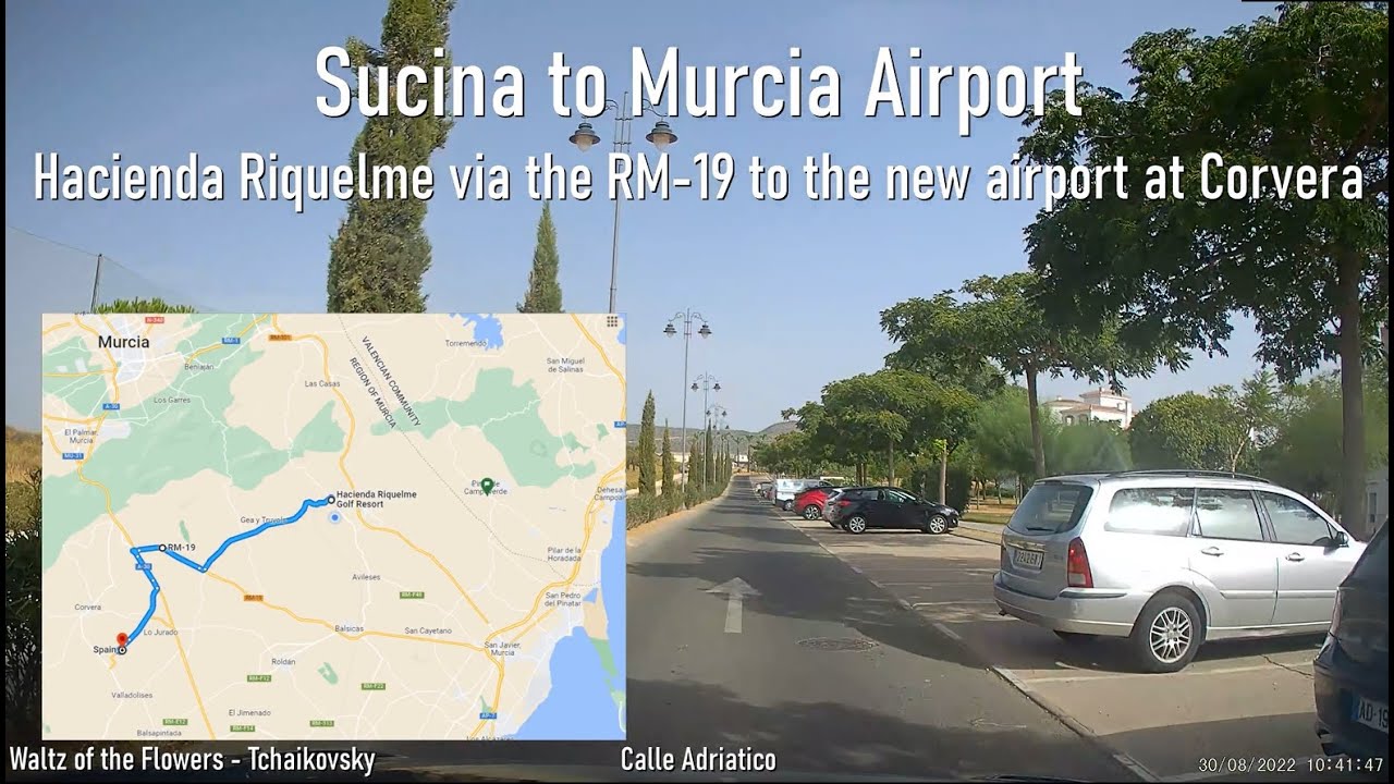 A drive to Murcia Airport