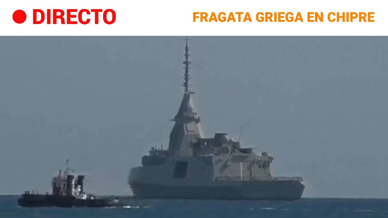 DIRECTO | Una FRAGATA GRIEGA llega a CHIPRE tras el ataque con DRON a una BASE BRITÁNICA