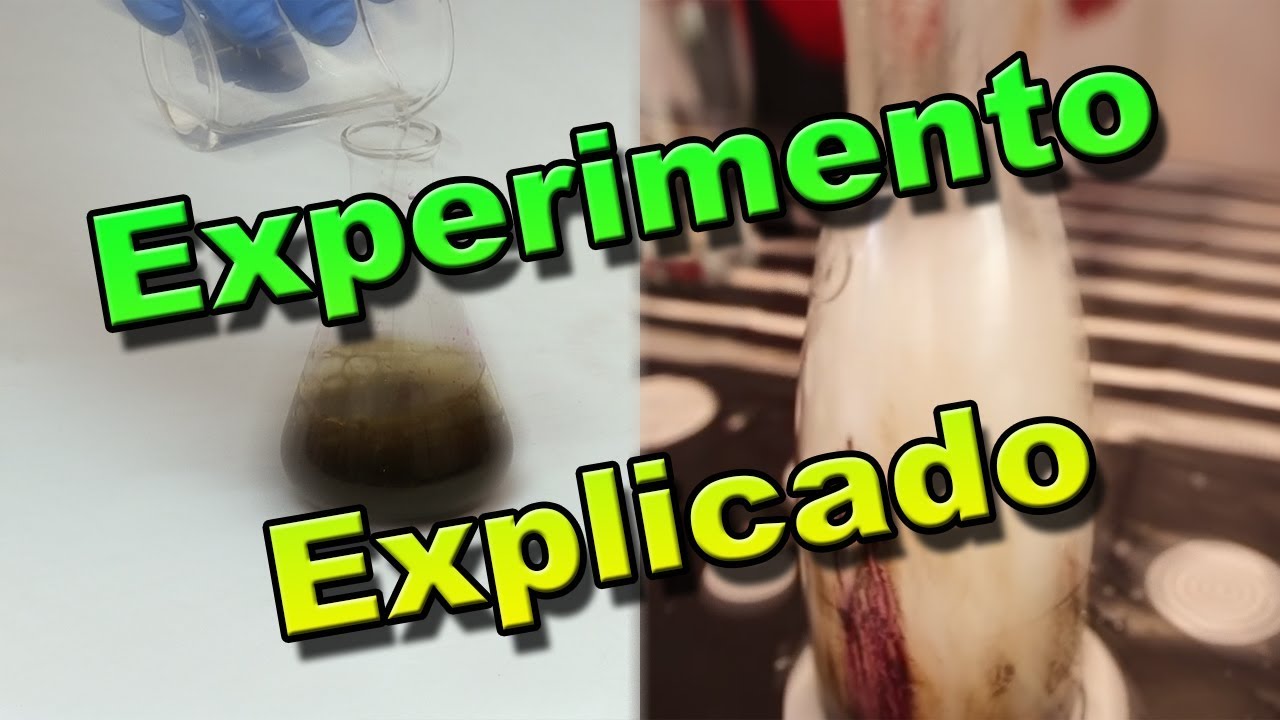EXPERIMENTO DEL RUBIUS EXPLICADO | Pasta de dientes de elefante