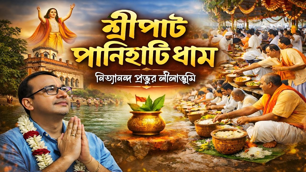শ্রীপাট পানিহাটির গৌরবময় ইতিহাস 🌸 পানিহাটির রাঘব ভবন ও দণ্ড মহোৎসব তলা 🙏 Panihati Dham