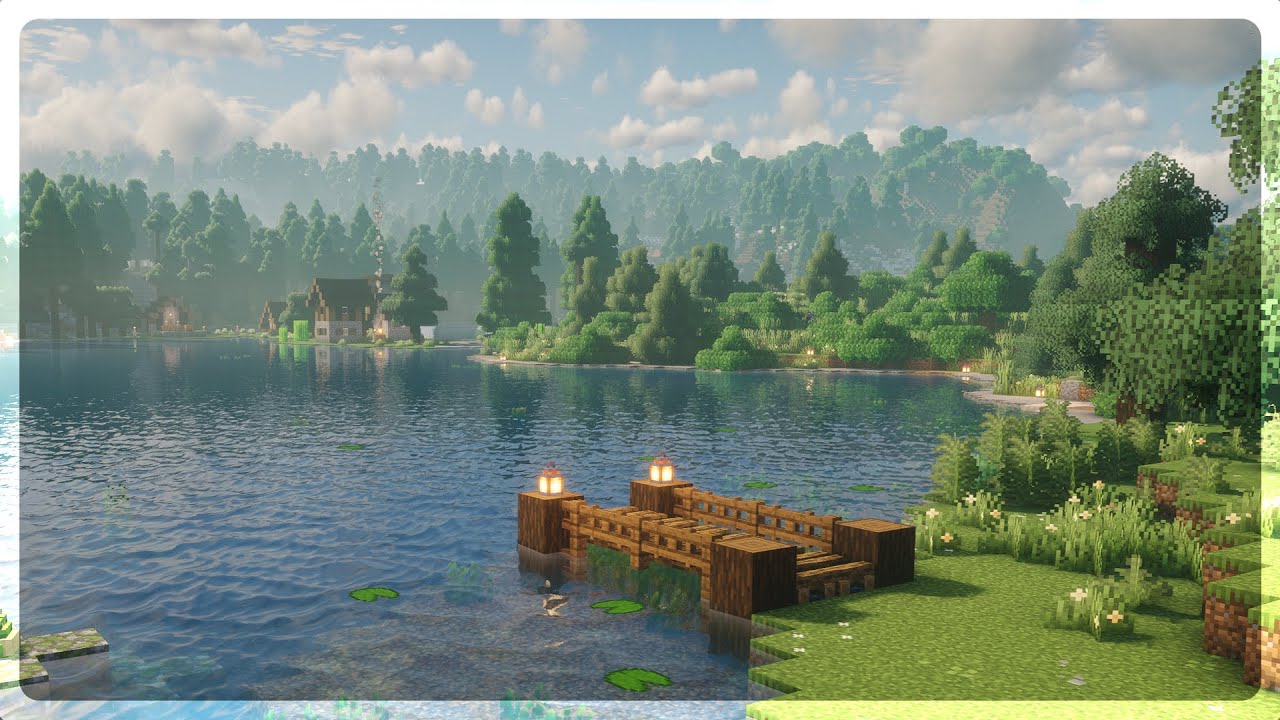 🍃 Serenity by the Lake | Minecraft Ambience & Music