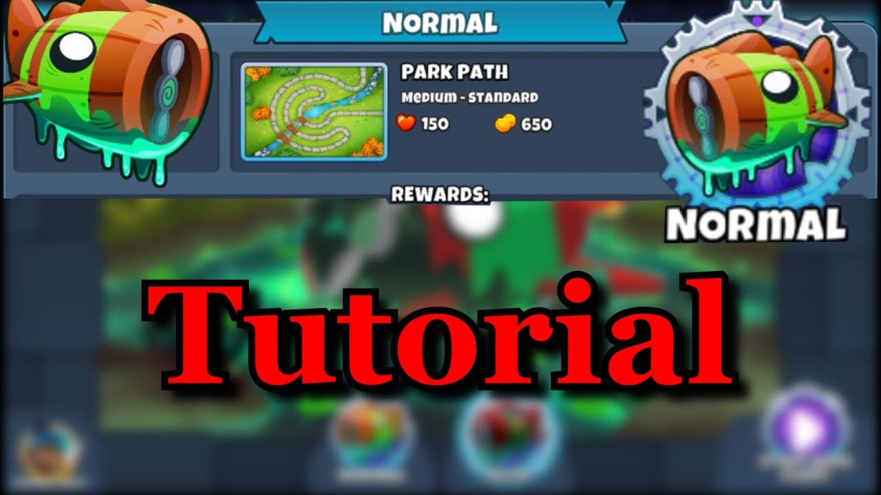 Bloonarius Normal - No Monkey Knowledge - Tutorial - (Boss Bloons) BTD 6