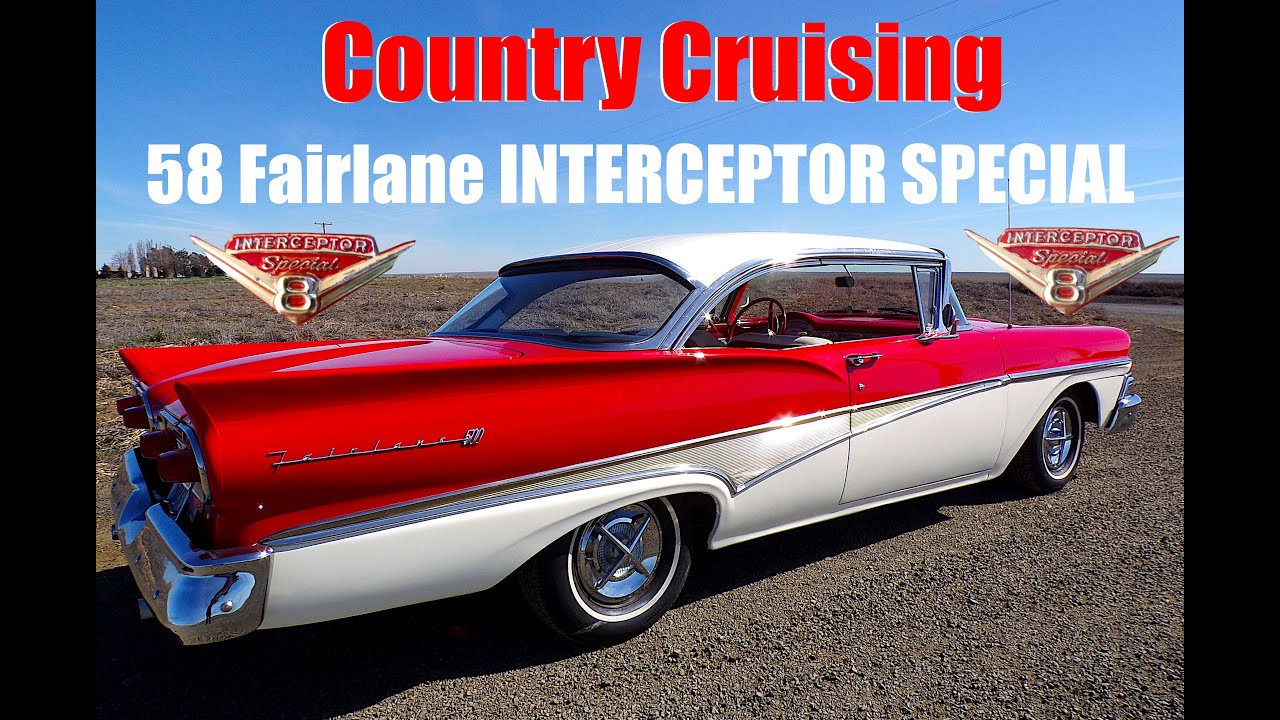 1958 Ford Fairlane 500 Interceptor County Cruise