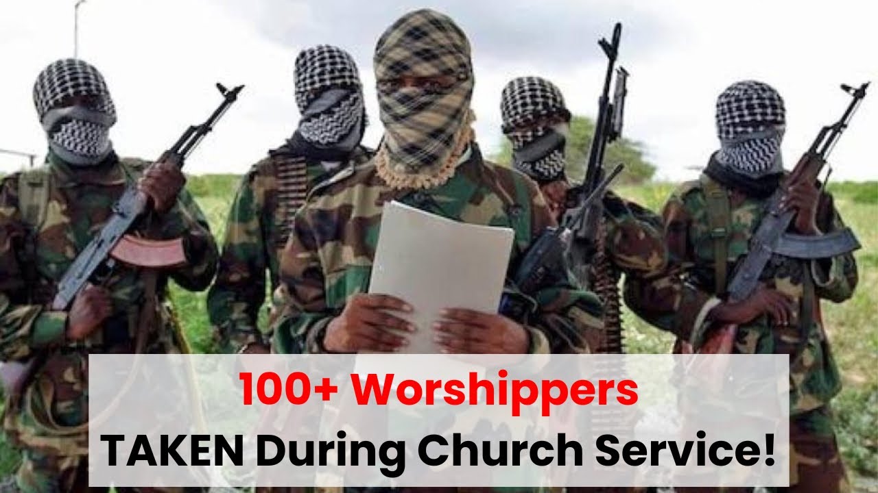 BREAKING: Over 100 Worshippers Kidnapped During Sunday Service in Kaduna