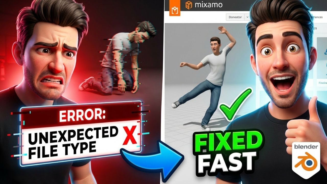 Character Upload Failing in Mixamo? Watch This
