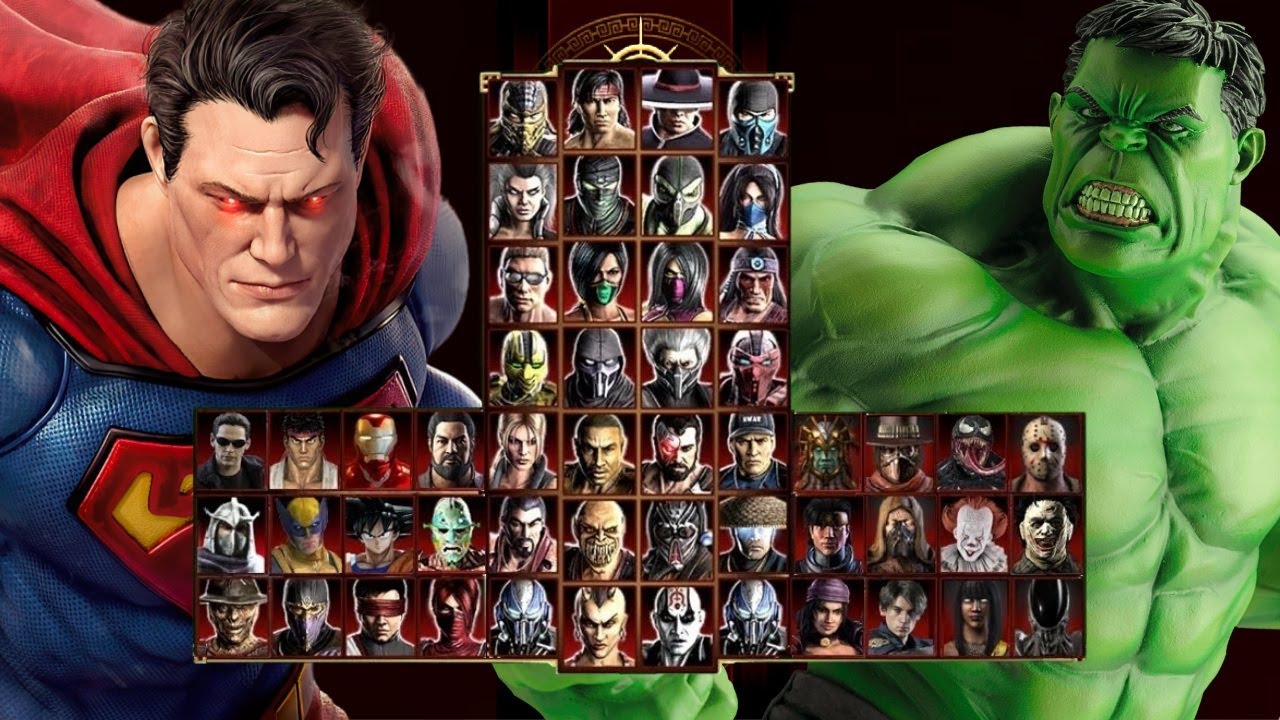 Mortal Kombat 9 - SUPERMAN & HULK - Expert Tag Ladder - Gameplay @(1080p) - 60ᶠᵖˢ ✔