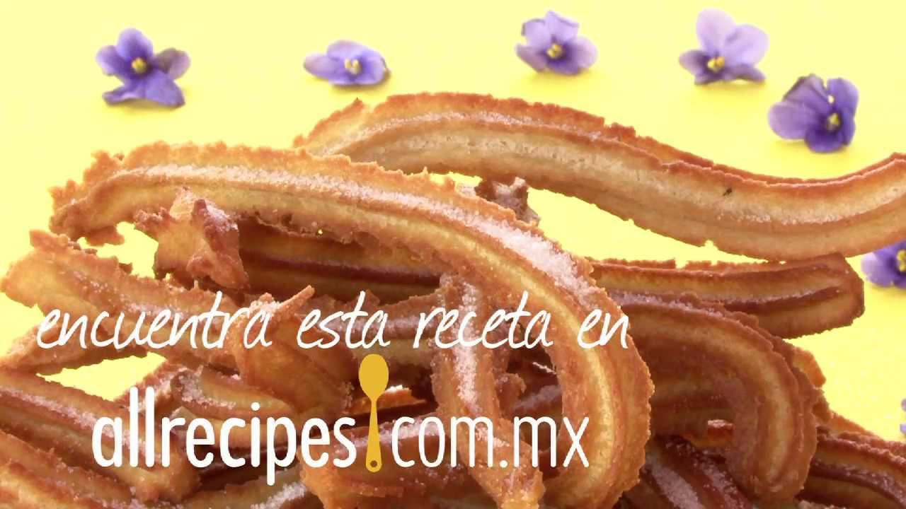 Churros caseros