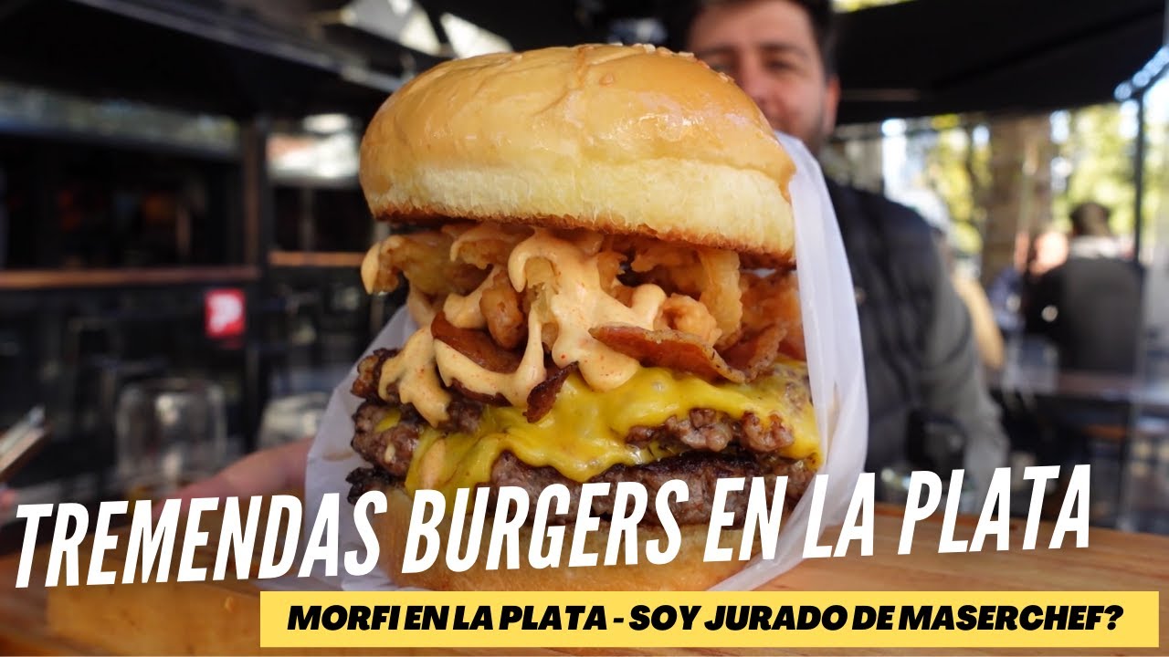 Tremenda Burger en La Plata - Escapanzada con imitaci&oacute;n a Masterchef XD