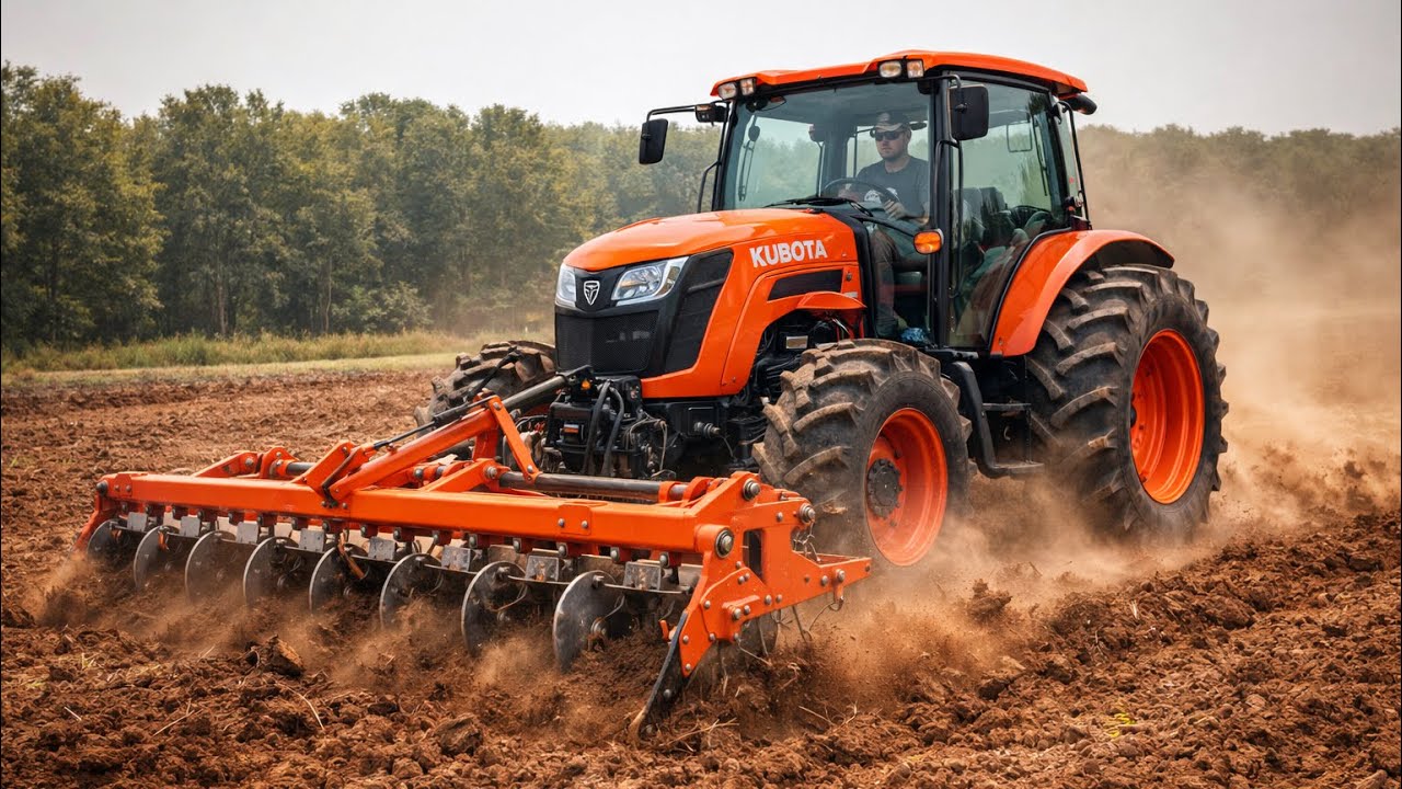 How to prepare the soil system with a smart tractor.