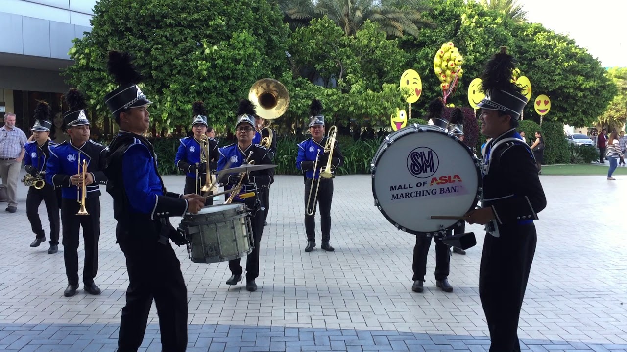 SM MOA Marching Band - Let's Get Loud by Jennifer Lopez