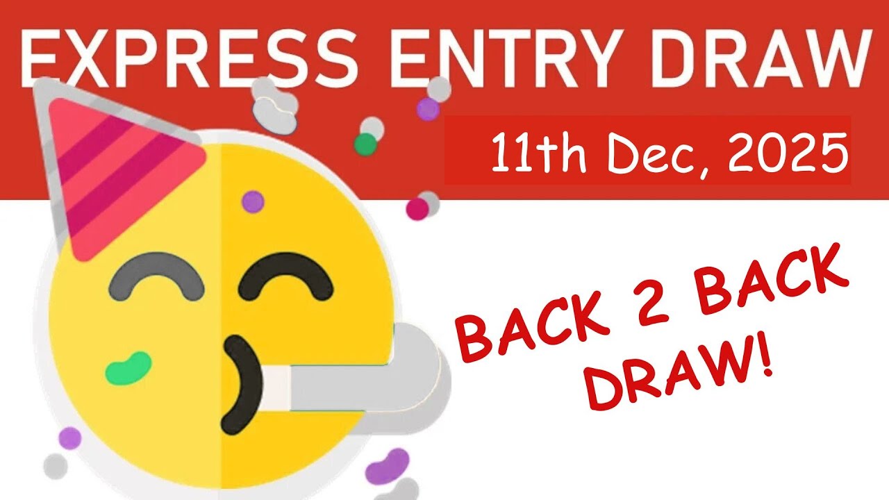 Розыгрыш Express Entry 11 декабря!! Последний розыгрыш #expressentrydraw