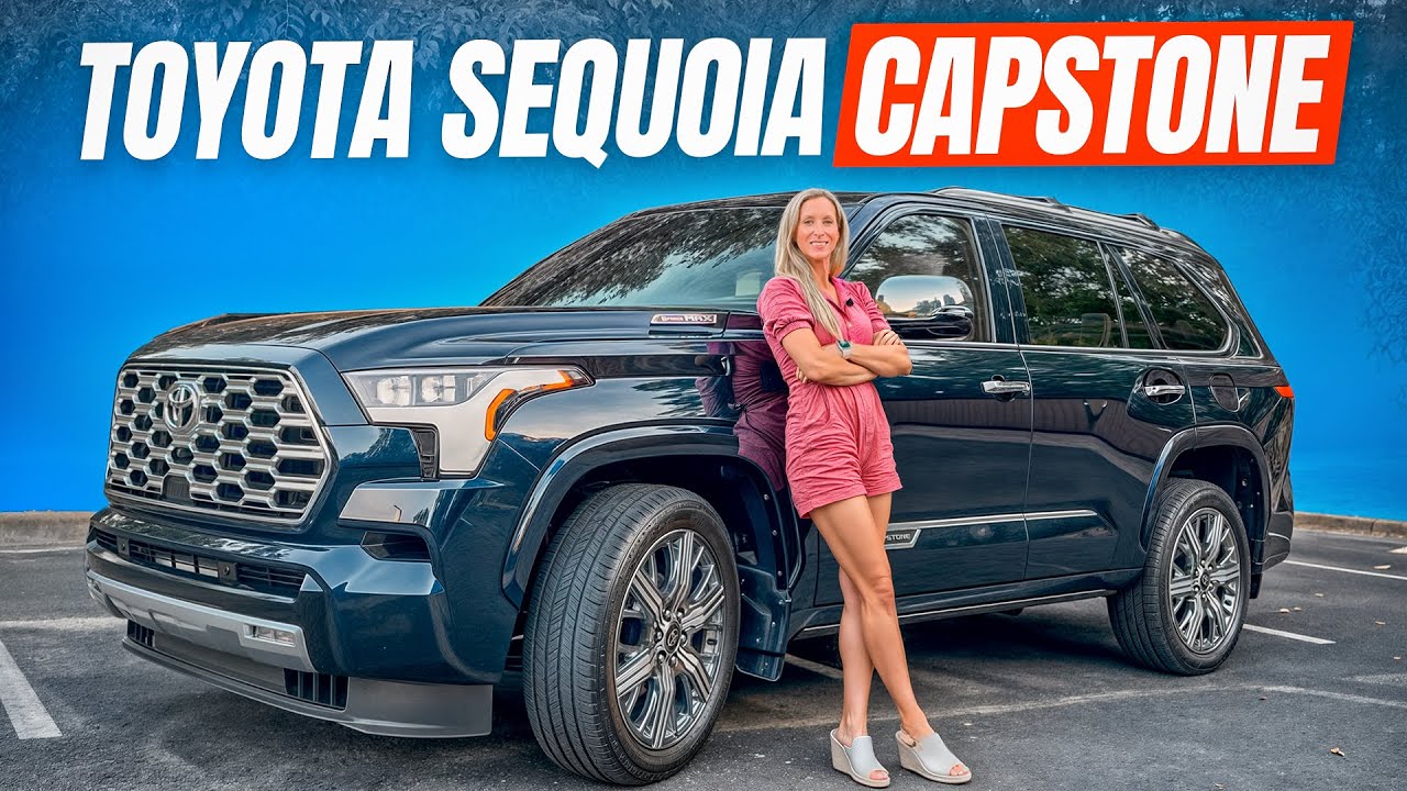 An HONEST review of the 2025 Toyota Sequoia Capstone  | How it Handles Real Mom Life