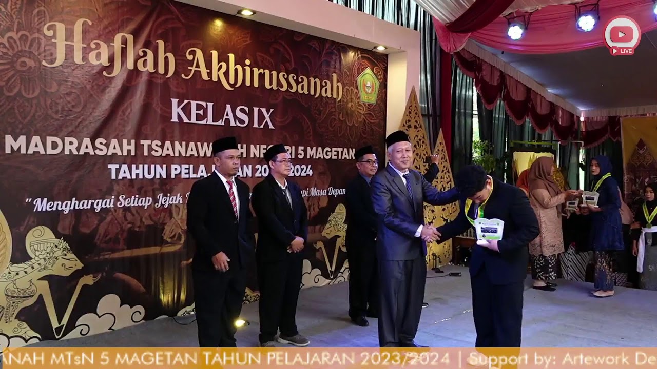 Haflah Akhirussanah MTs Negeri 5 Magetan (Live Streaming)