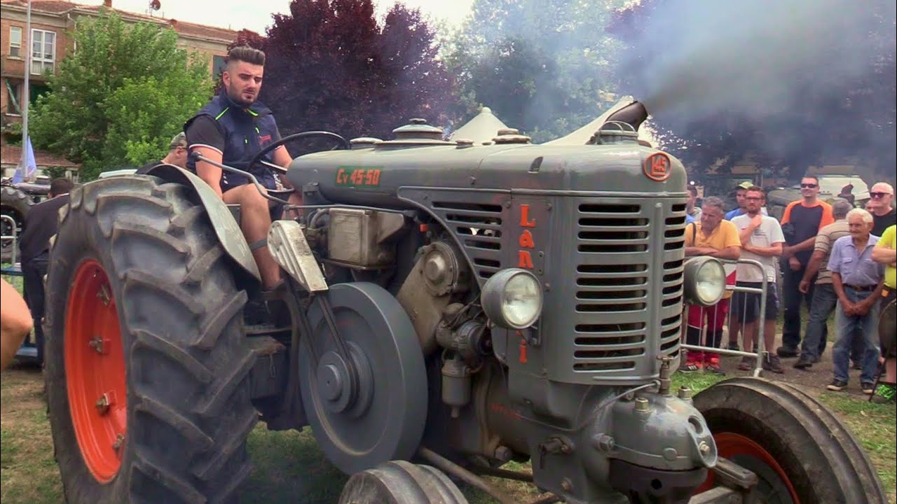Trattori d'epoca al banco prova | Vintage tractors meet dyno test (PTO) - Landini, Fiat, SAME, OM...