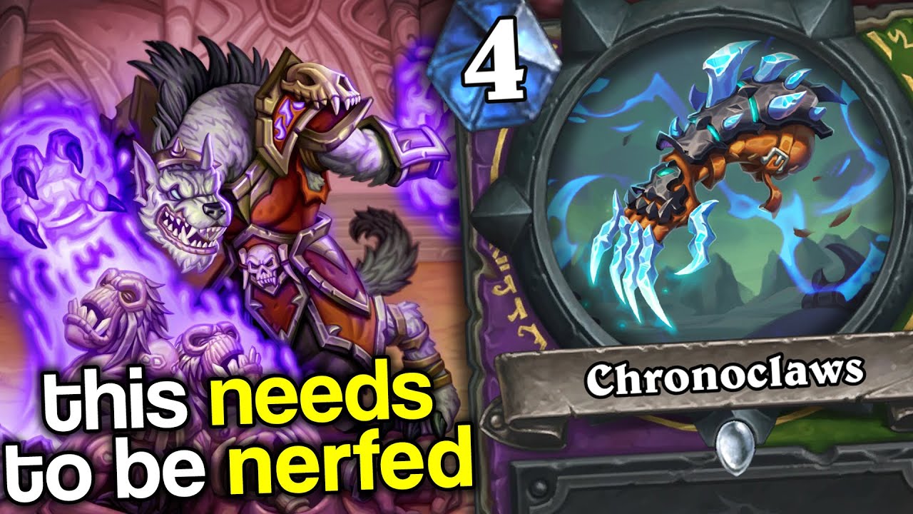 Chronoclaws Might Be Broken