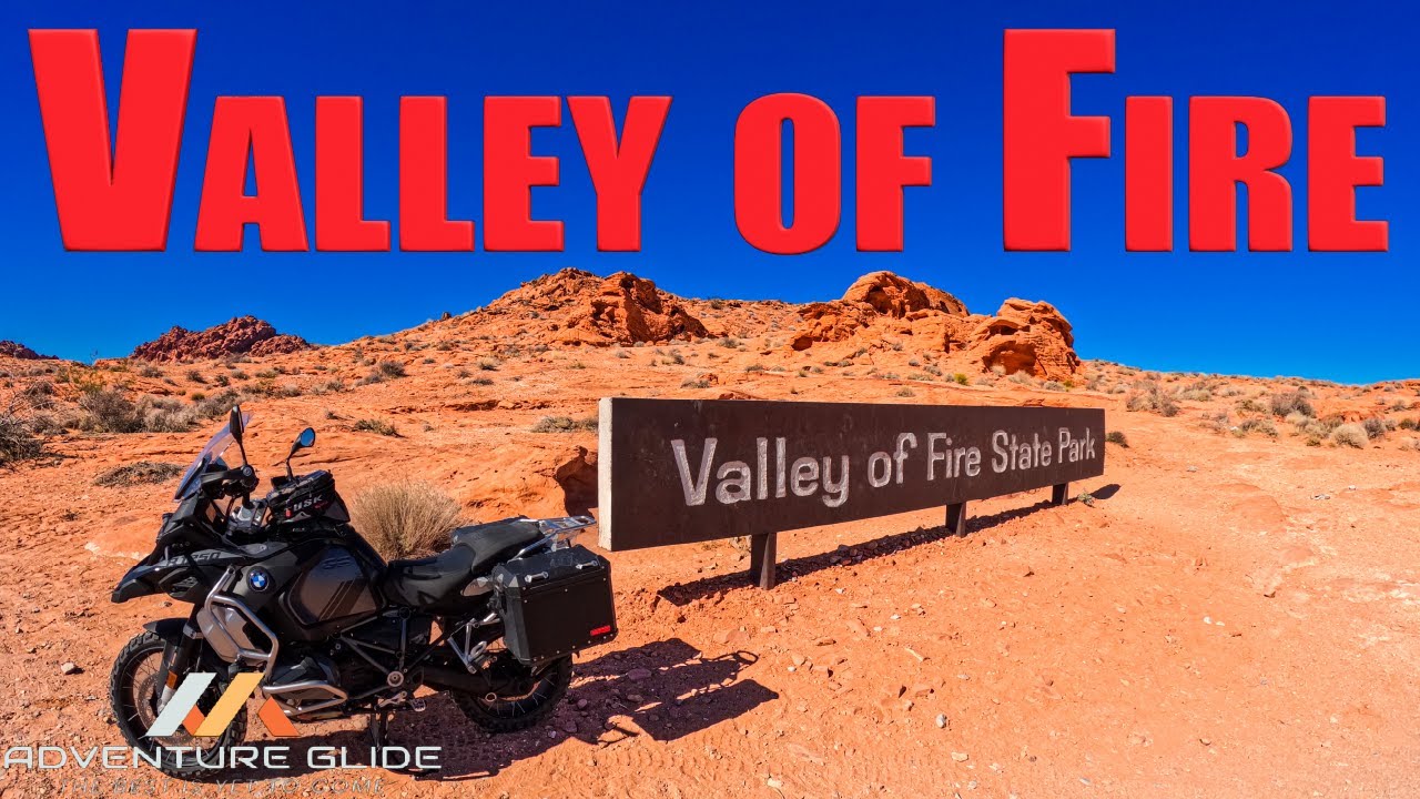 Valley of Fire State Park, Nv - Motorcycle Ride - BMW GSA