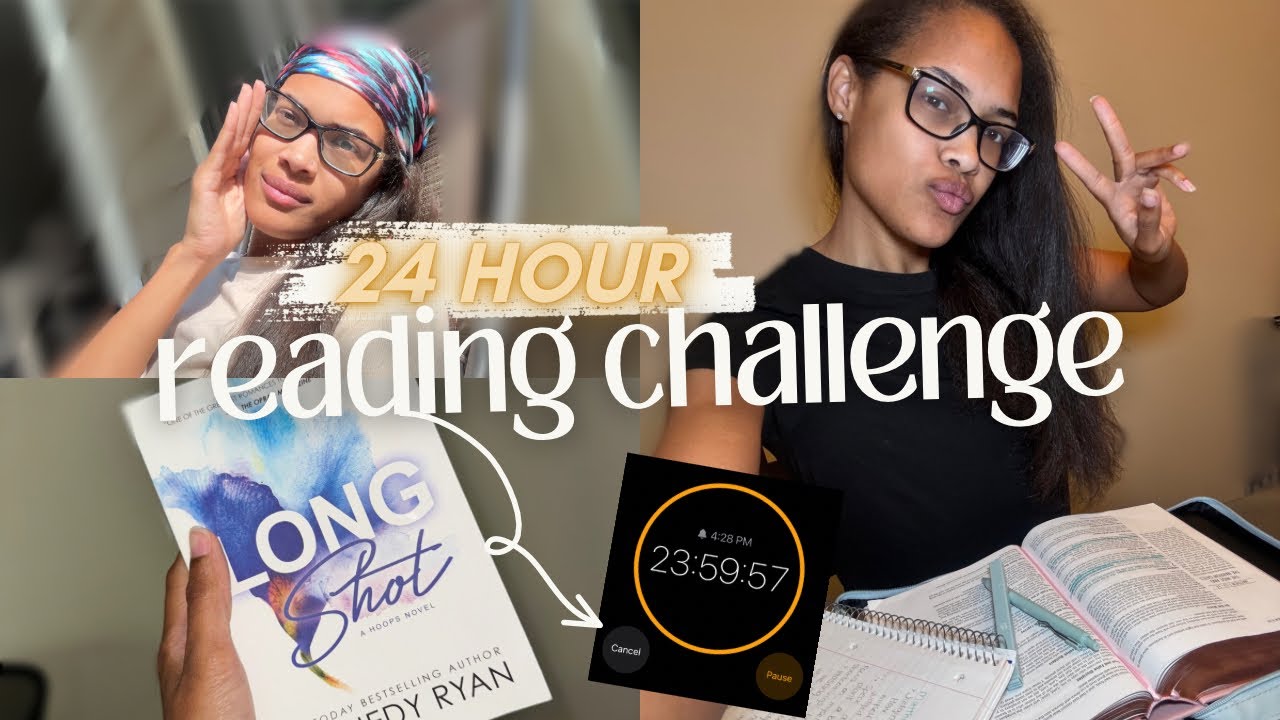 How Much Can I Read in 24 HOURS? 🤔📚 | 24hr Reading Challenge