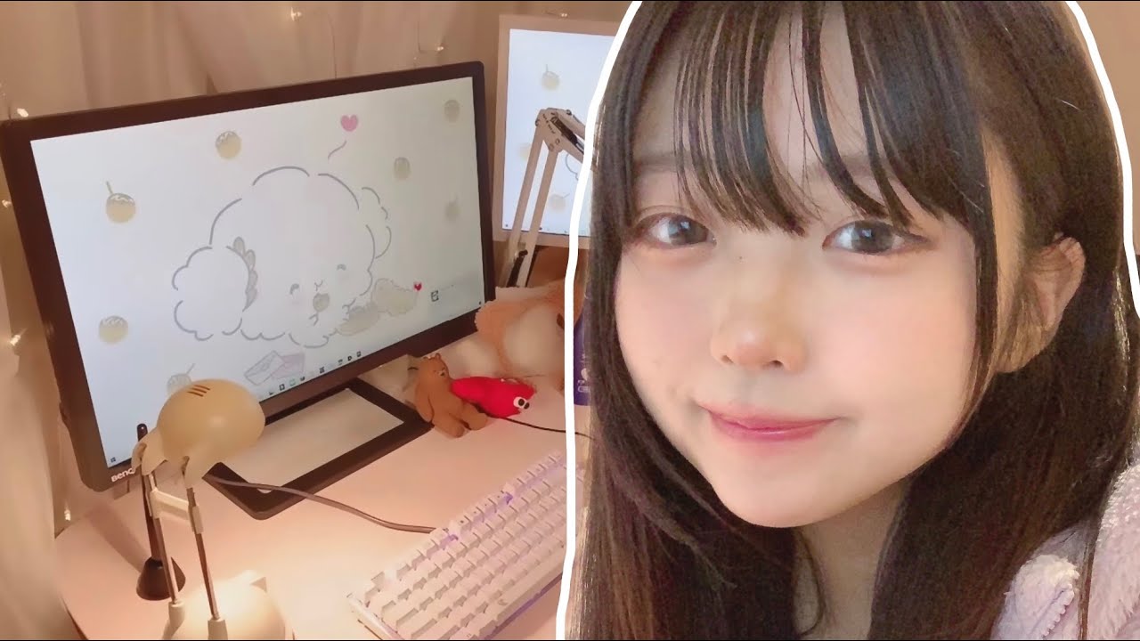 デスク周りの紹介！する