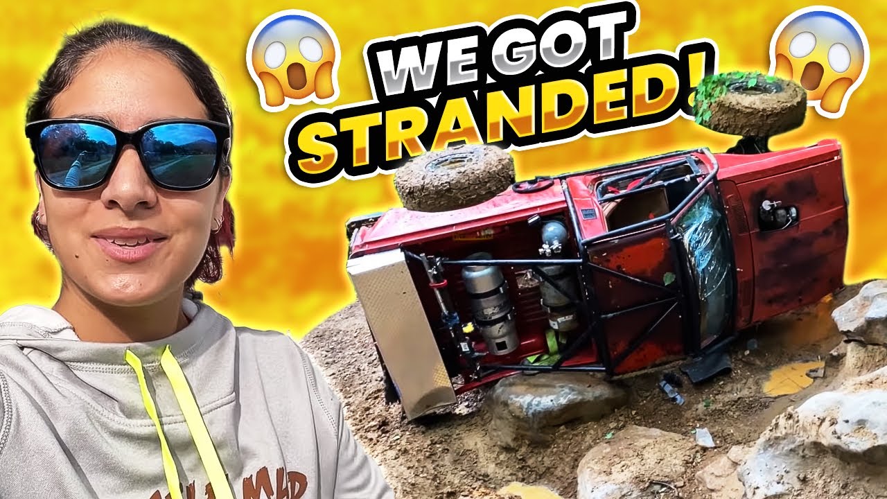 We got stranded on AOP's Hardest Black Diamond Trails