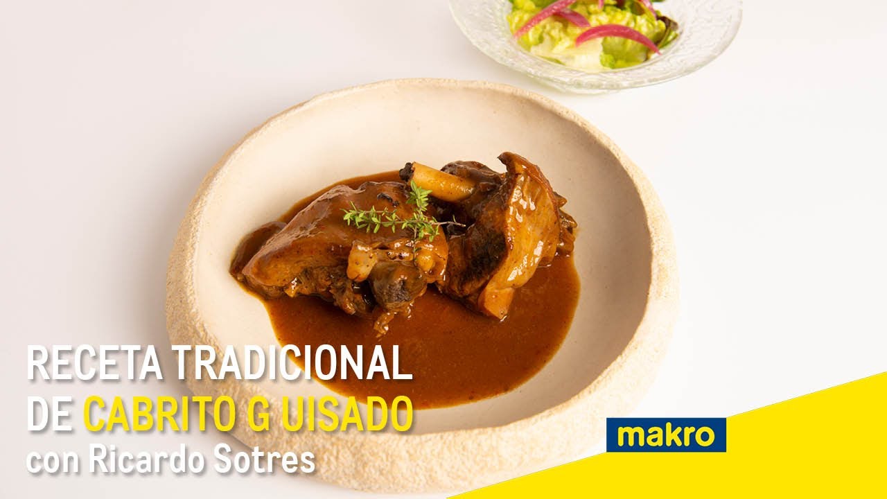 Receta tradicional de Cabrito Guisado con Ricardo Sotres, Chef de estrella Michelin