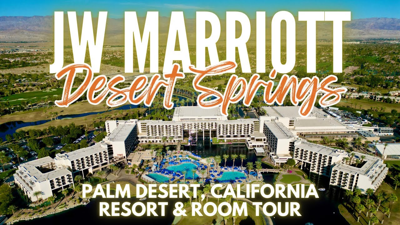 JW Marriott Desert Springs Resort & Spa | Палм-Дезерт, Калифорния | Экскурсия по курорту и номерам