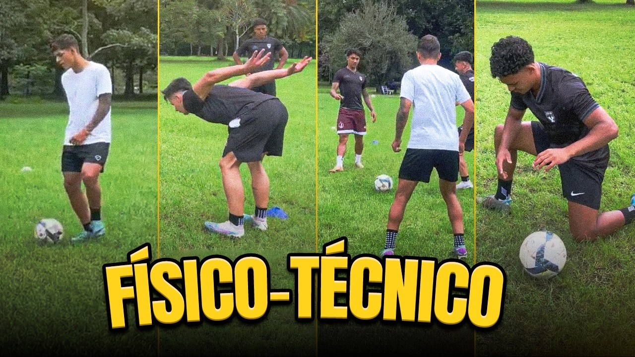 TREINO DE VELOCIDADE E CONTROLE DE BOLA - Nível intermediário