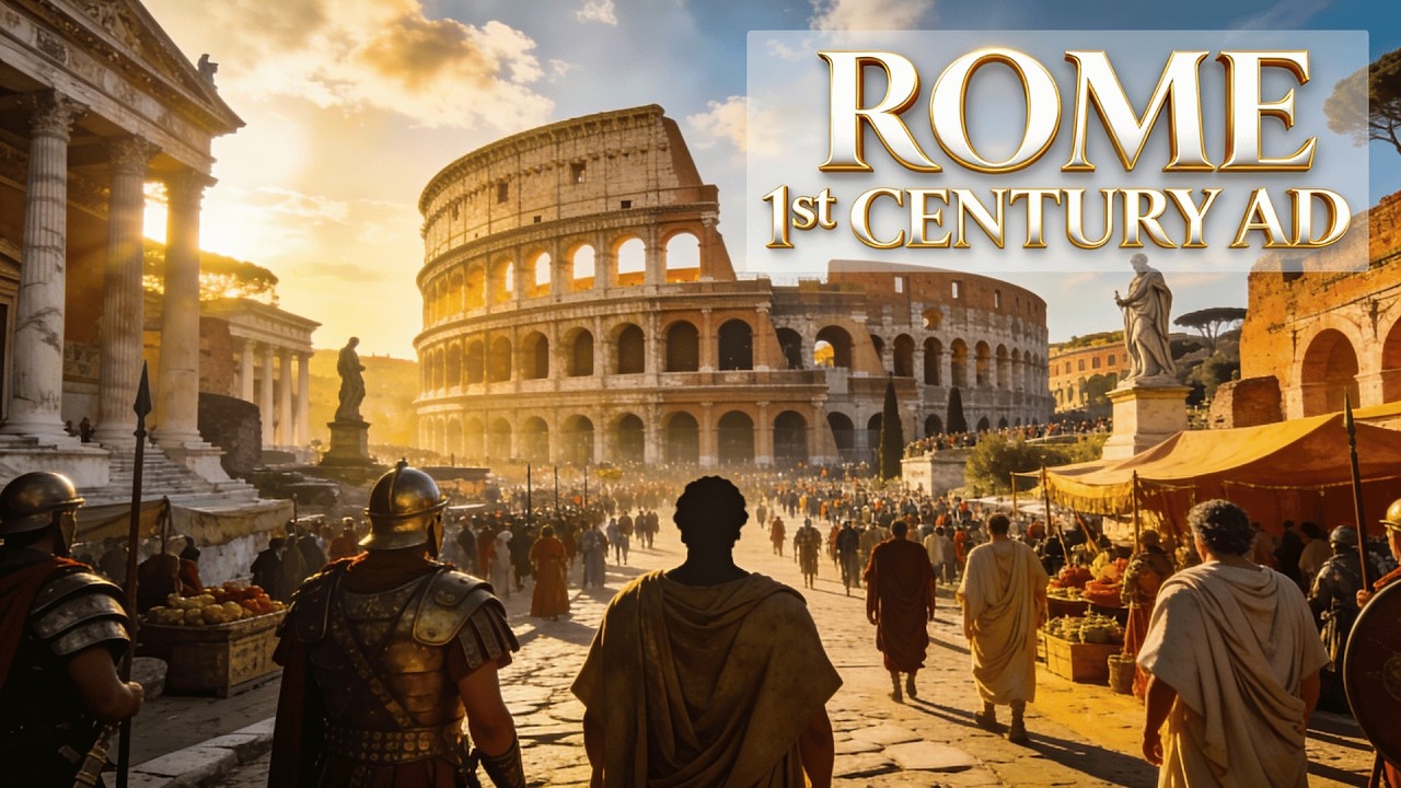 Rome 1st Century AD (AI Reconstruction)