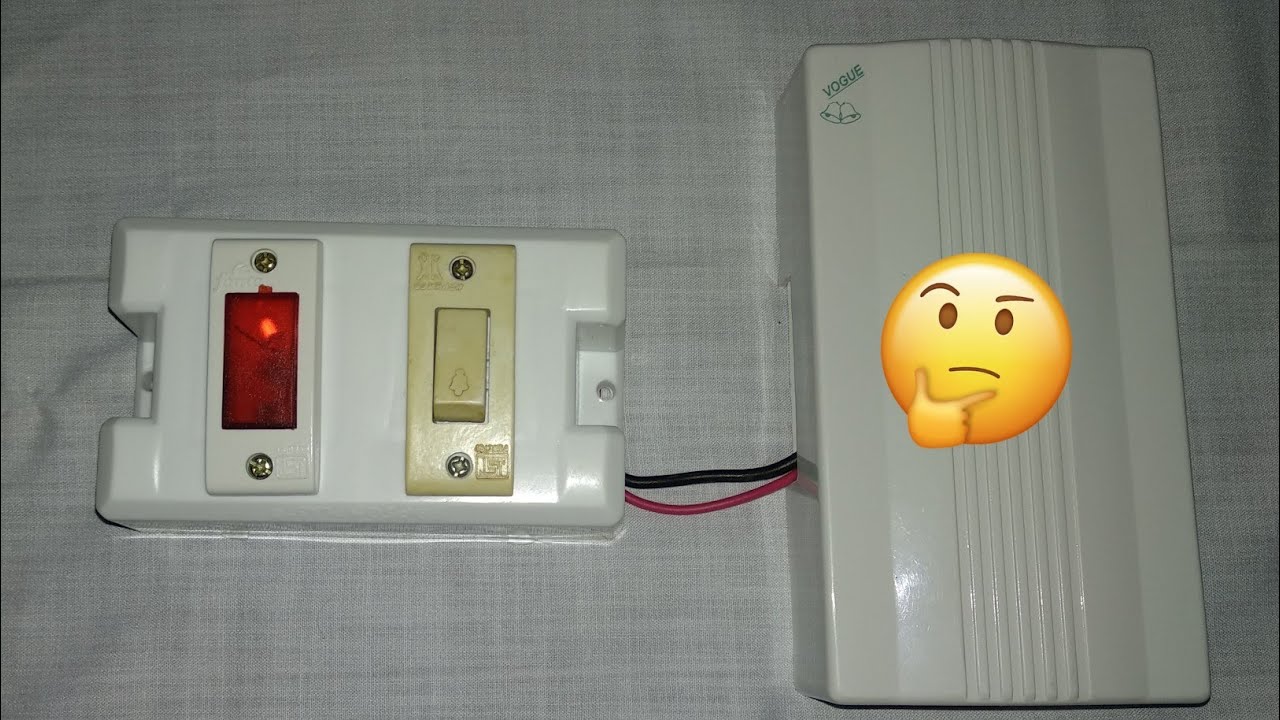 Door Bell Indicator Bell Switch Wiring | How to do Door Bell Wiring with Indicator by Electric Gu...