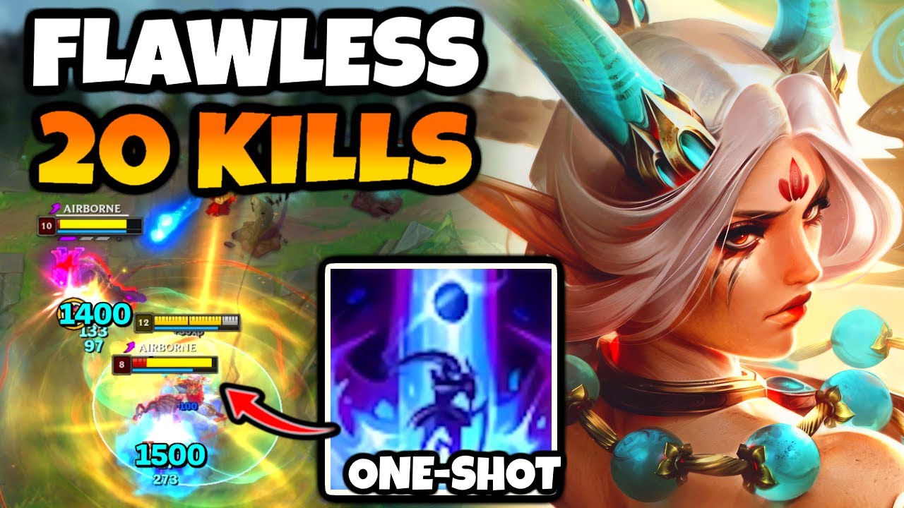 The most insane Diana carry you will ever see (20 Kills in High Elo)