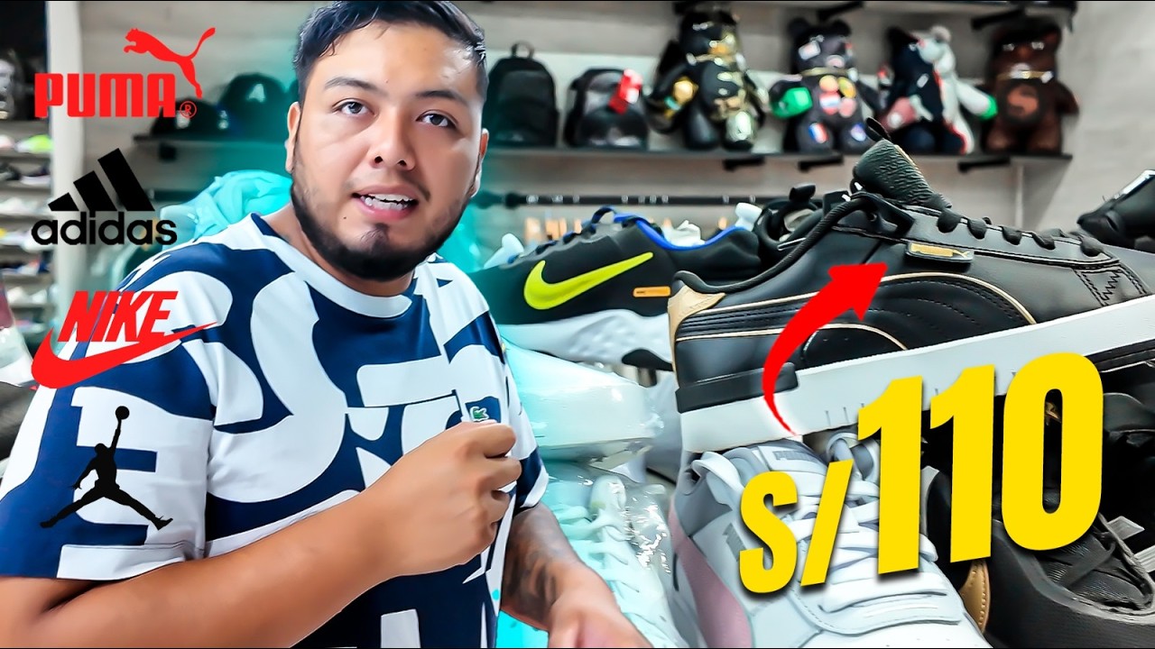 💥 ZAPATILLAS ORIGINALES desde 110 SOLES en GAMARRA | JULITO TV