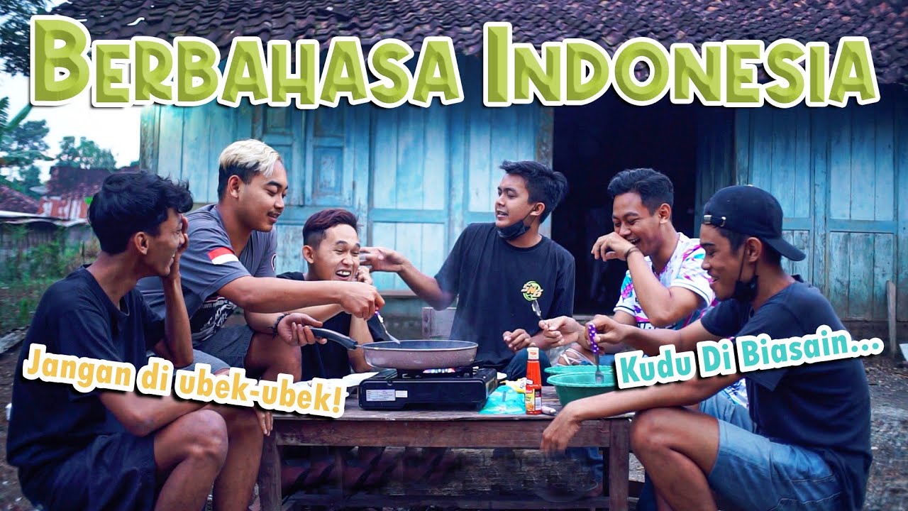 TIM SUPER CHALLENGE MENGGUNAKAN BAHASA INDONESIA! MEDOK BANGET!!