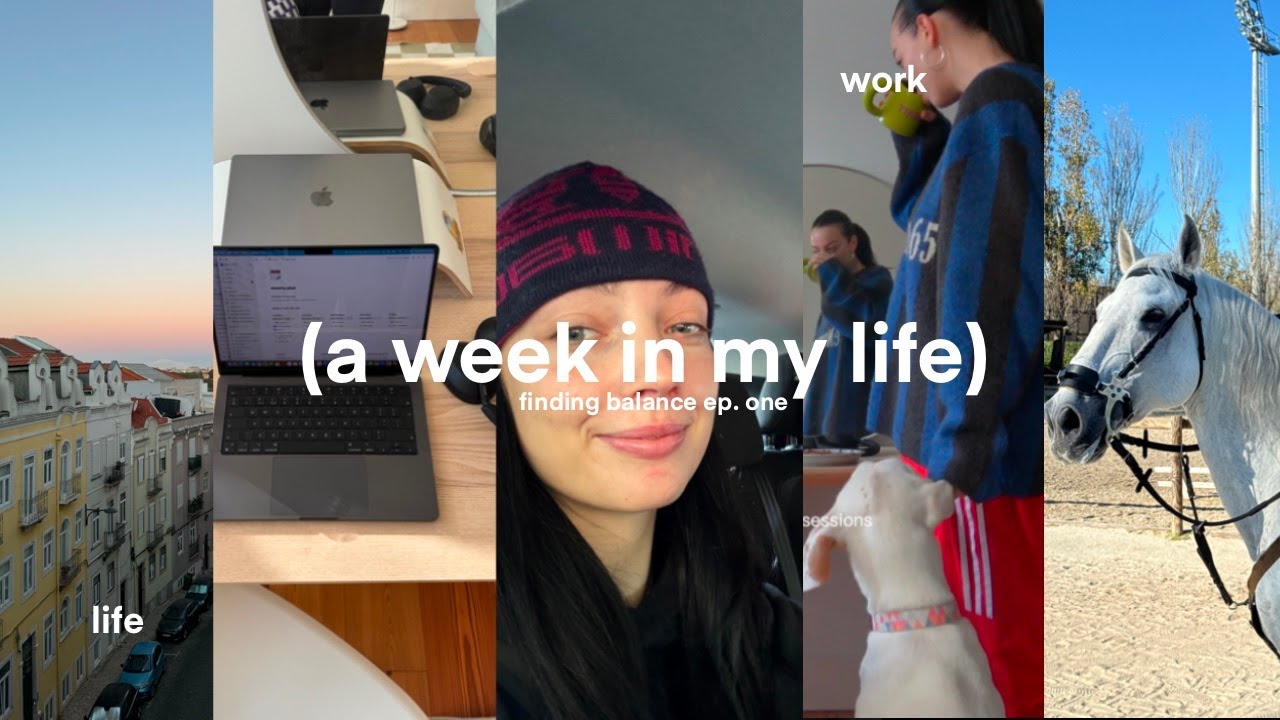 work week in my life | my return to youtube + revisiting old hobbies