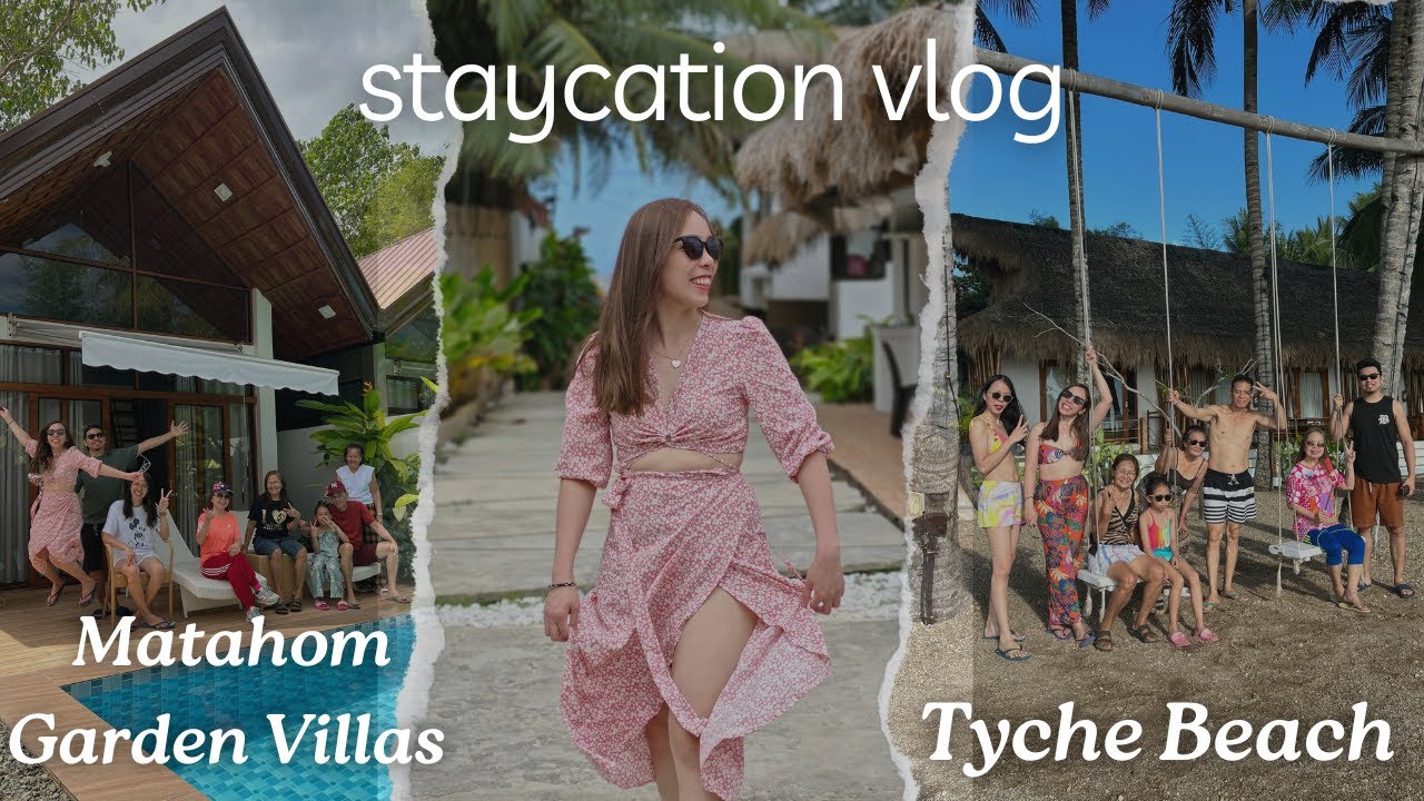 Weekend trip to TYCHE BEACH & MATAHOM GARDEN VILLAS | Cebu Staycation