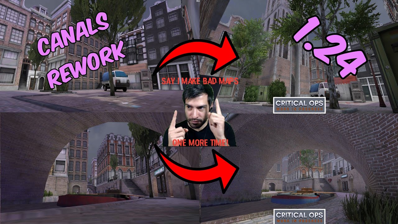 Critical Ops 1.24 News!!! Canals Rework!!!