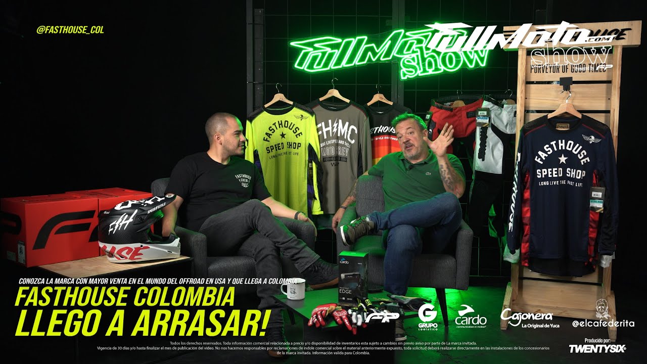FastHouse Colombia - La marca de accesorios para motociclistas mas cool - Fullmotoshow