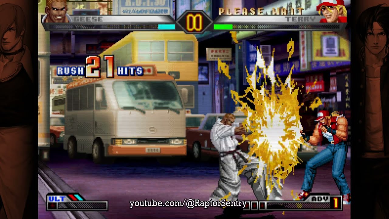 KOF 98 UMFE Geese Howard Hilarious TOD 100% Quick Max Corner Combo (