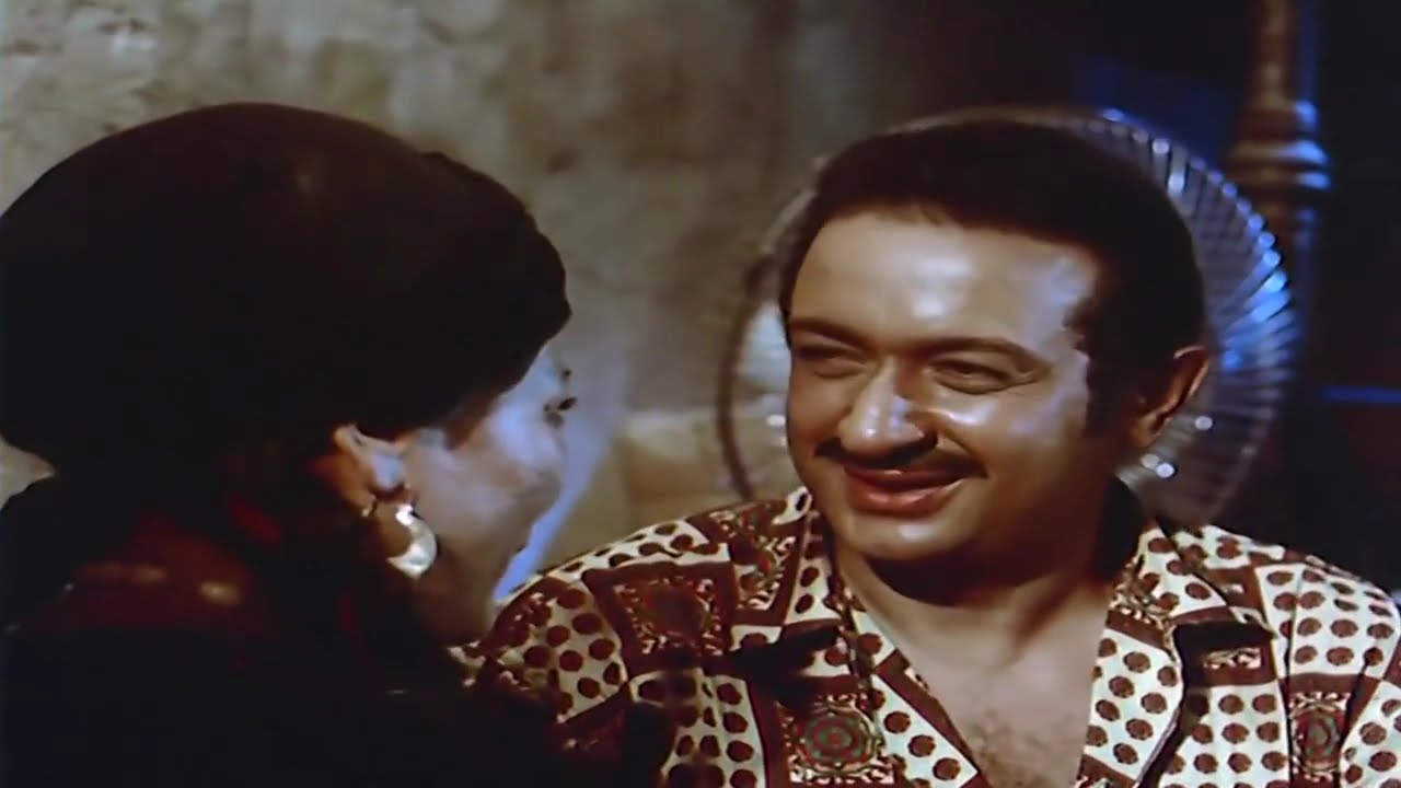 نورا و نور الشريف  فى الفيلم الممنوع النادر المثير ( رغبة و حب )