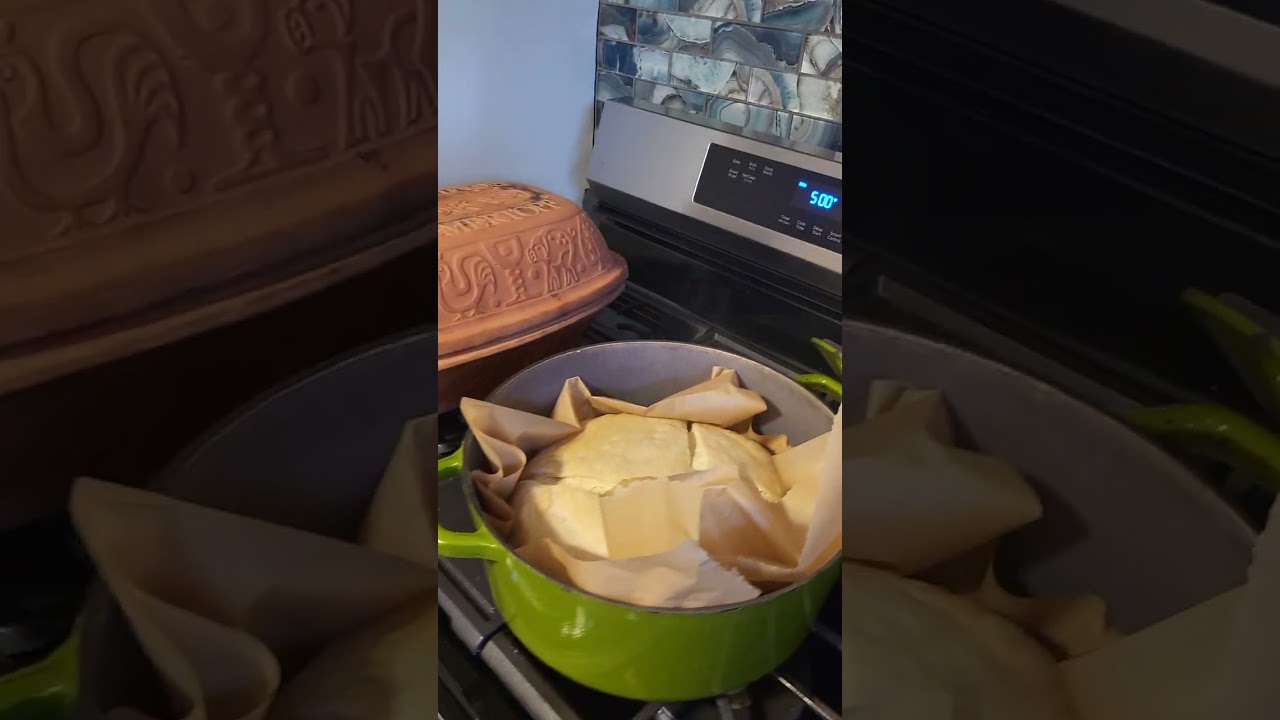 PREPARACION DEL PAN ARTESANAL DE MASA MADRE.  PARTE  #6.