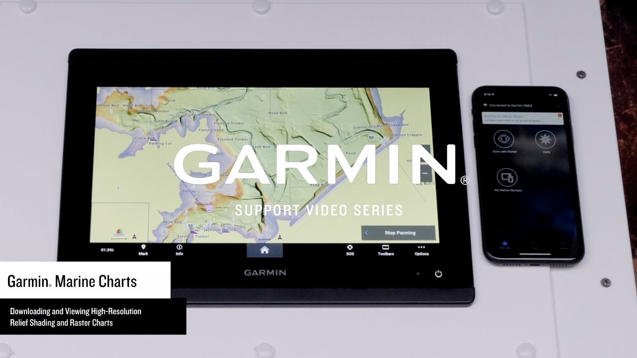 Поддержка Garmin | Garmin Navionics Vision+™ | Рельефные штриховки и растровые карты