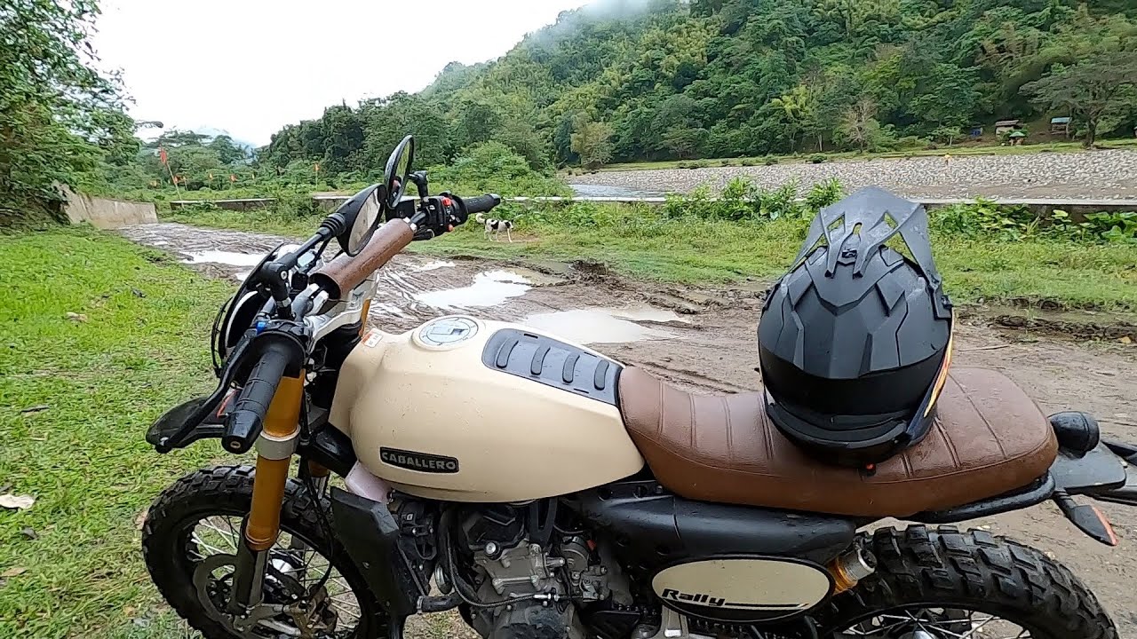 Fantic Caballero 500 Rally | First ride review | Muddy off-roading and river crossing | Philippines