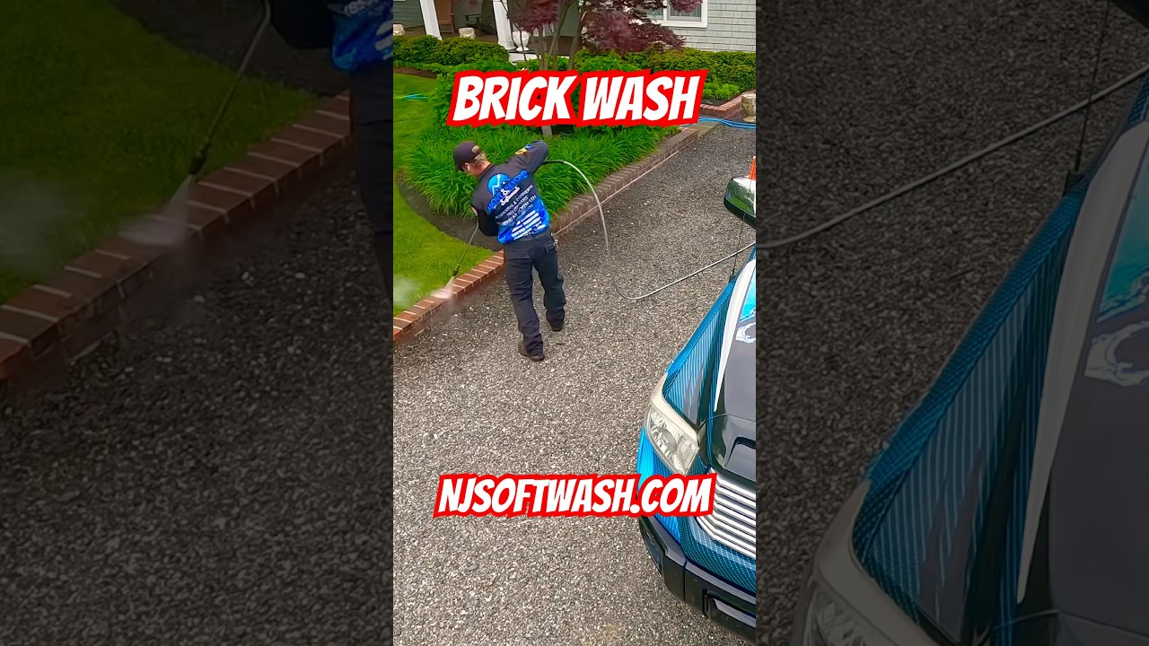 #brickcleaning