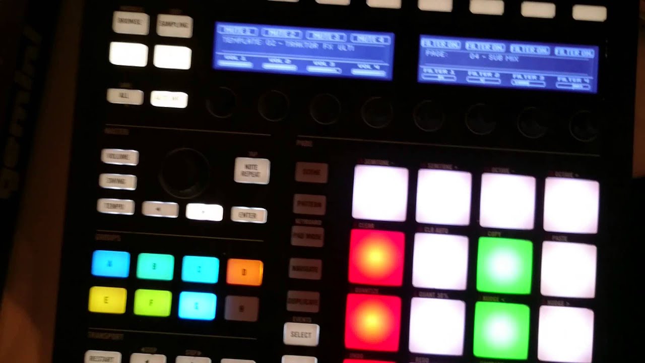 Traktor Stems with Maschine mk2