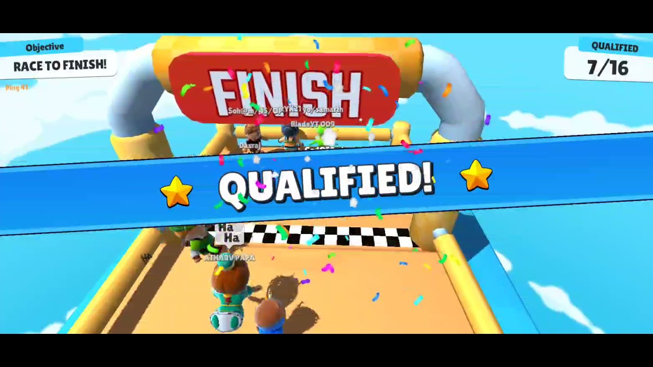 STUMBLE GUY 1 HOUR GAMEPLAY FINALLY WON AFTER A HOUR